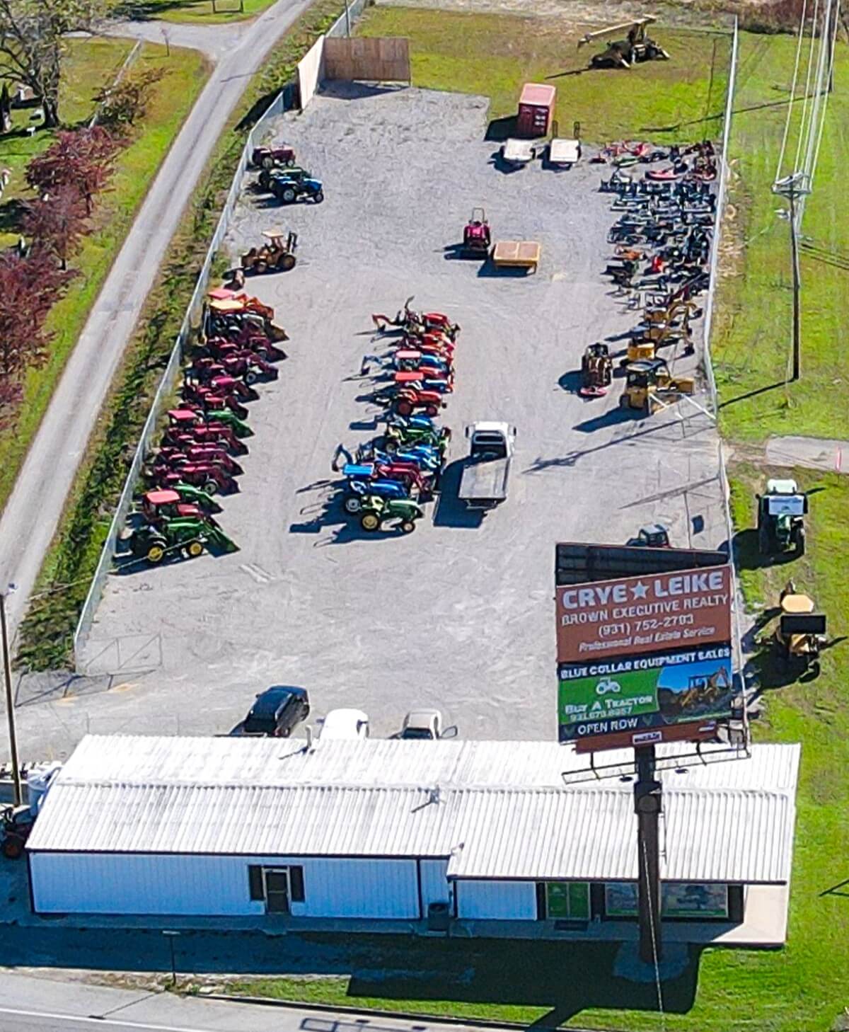 BuyATractor's Lot & Billboard